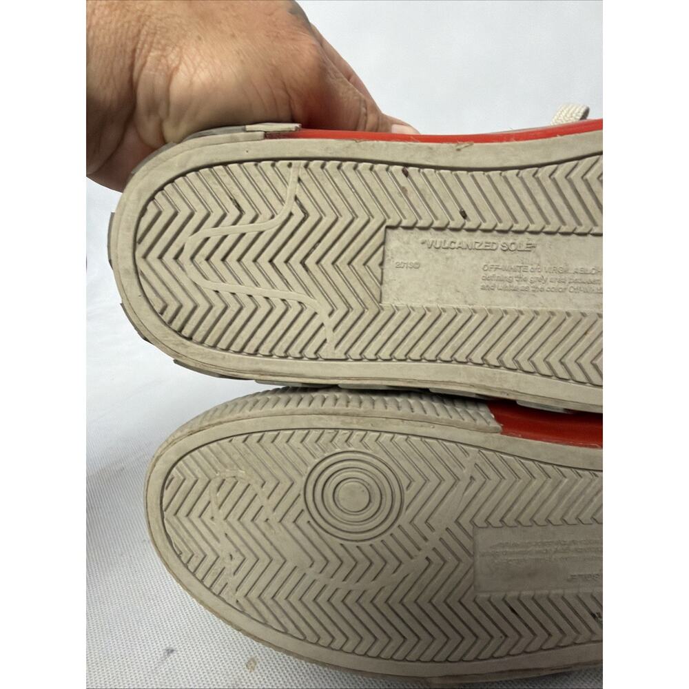Off white vulcanized sneaker Gray size 42 - Picture 13 of 14